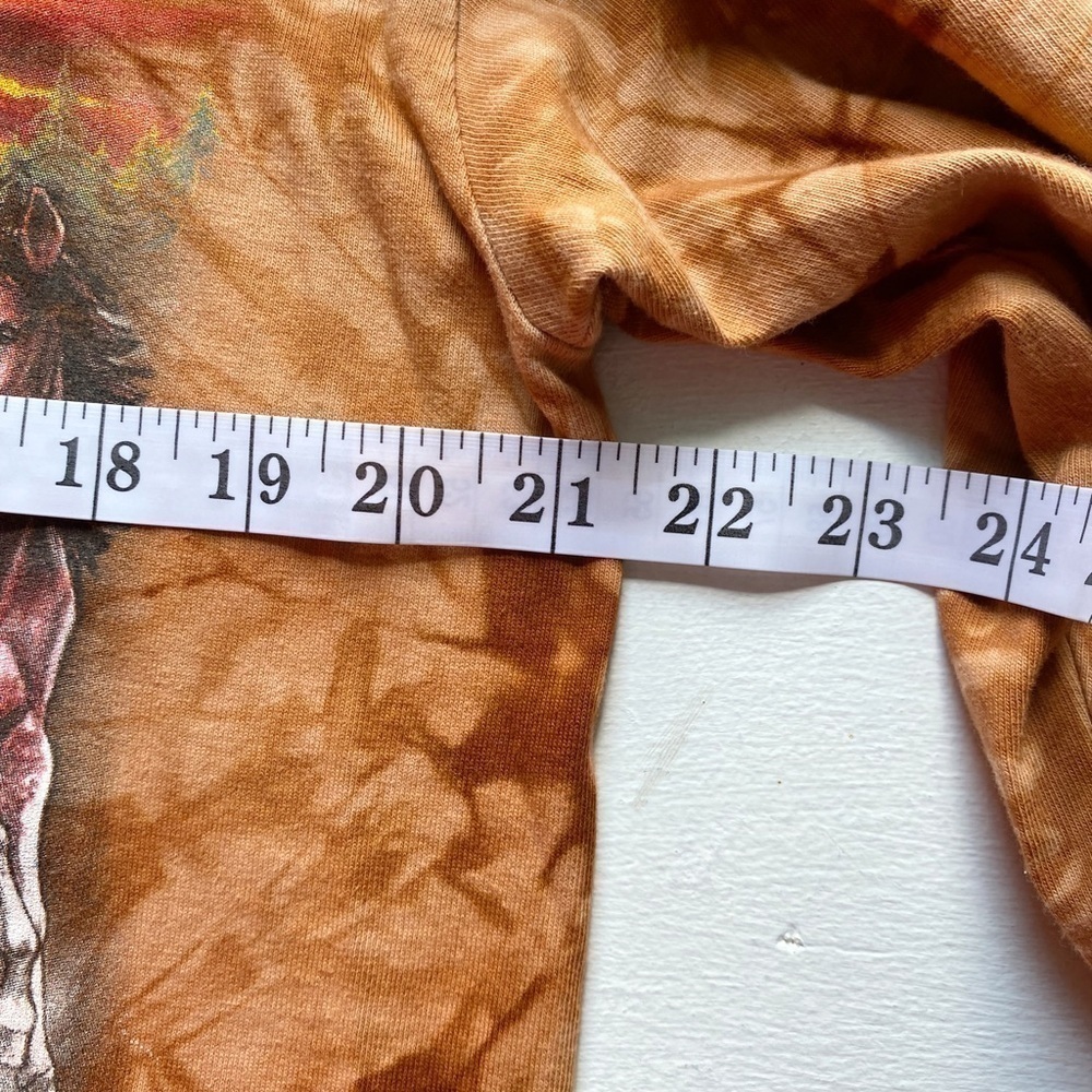 Back‎ to Earth Nature Wear Women's Shirt Tie Dye Graphic Hand Dyed Horses - Picture 10 of 11
